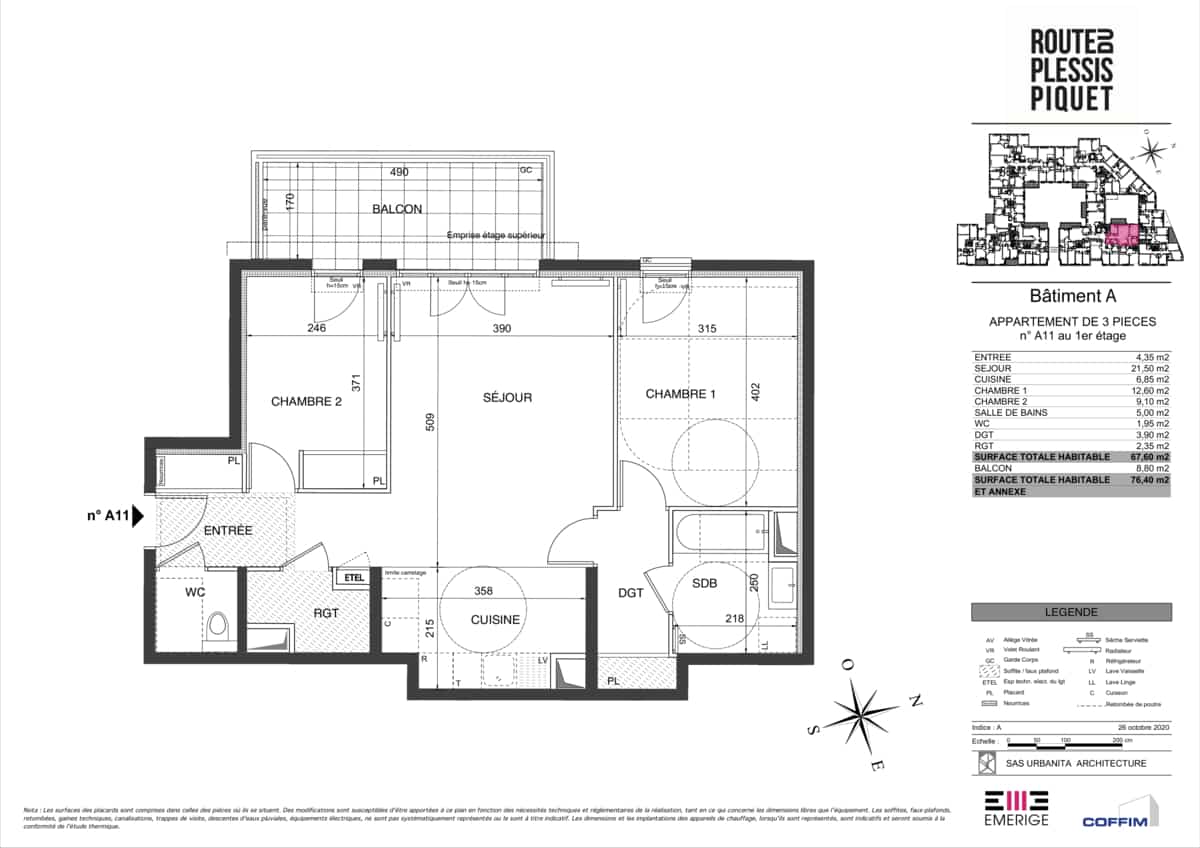 Plan du lot 103